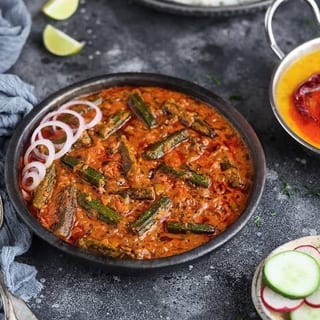 LB-Bhindi Masala - Vegan