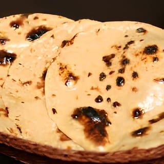 Roti - Chapati with Butter 2pcs 