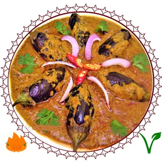 Bagara Baigan - Vegan