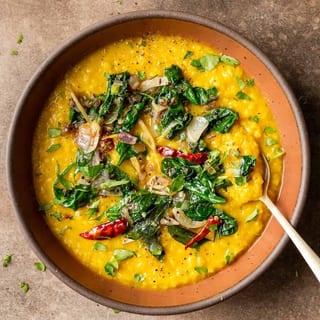 Spinach Dal - Vegan