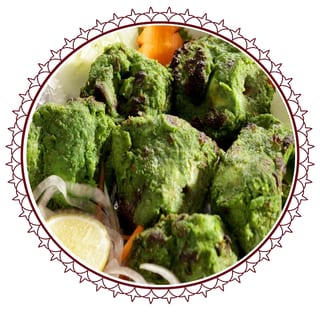 Haryali Tikka - Chicken/Cheese Sizzler