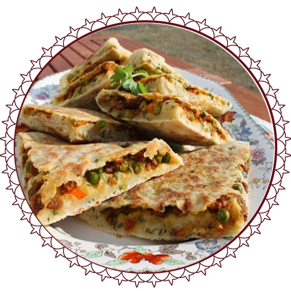 Delicious Keema Naan Awaits