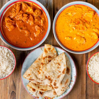 2 Dish Entrée Special - Chicken Combo - 2Naan