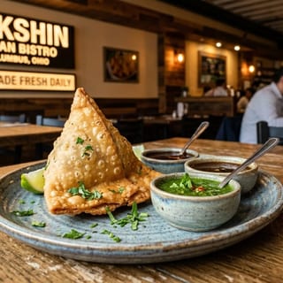 Chicken Samosa 1 pcs Hand Made In House - Not Frozen